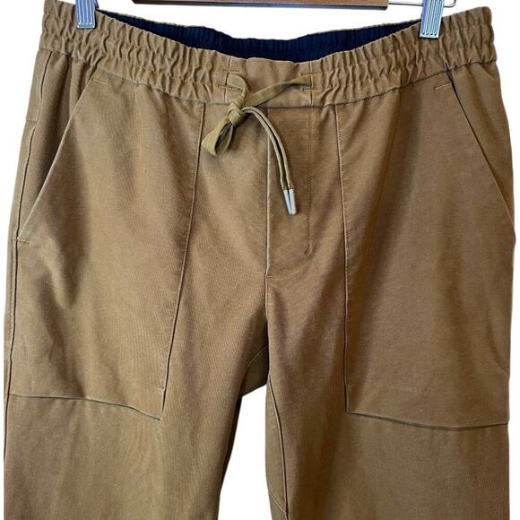LULULEMON Bowline Pant Utilitech 30" in Burnt Caramel Mens Large 32W x 30L - Picture 7 of 14